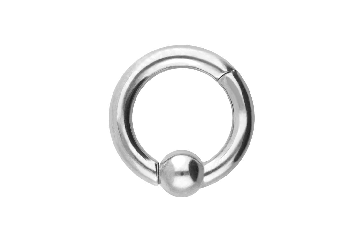 Chirurgenstahl Segmentring Clicker Piercing KUGEL ++SALE++